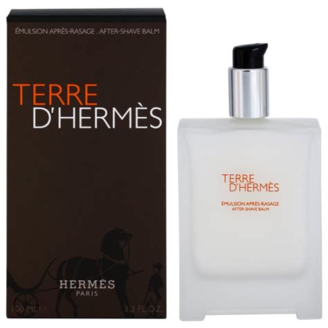 terre d hermes after shave balm 100ml|terres de hermes after shave.